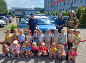 Wizyta Straży Pożarnej i Policji