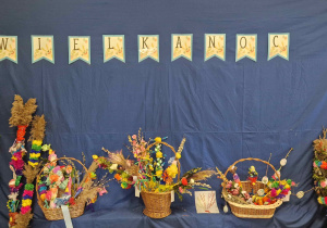 Palmy wielkanocne biorące udział w konkursie